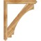 Ekena Millwork Imperial Arts & Crafts Rough Sawn Bracket, Western Red Cedar, 4"W x 38"D x 46"H BKT04X38X46IMP03RWR - alternate 3